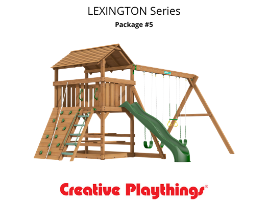 big backyard lexington wood gym set