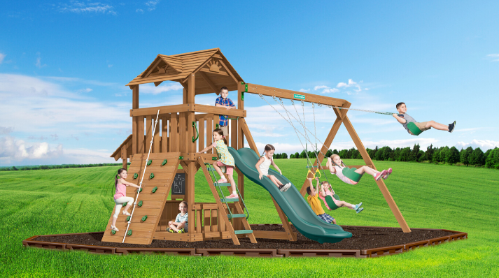 wooden swing set accessories